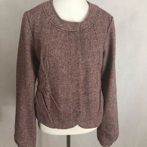 Tulle tweed jacket